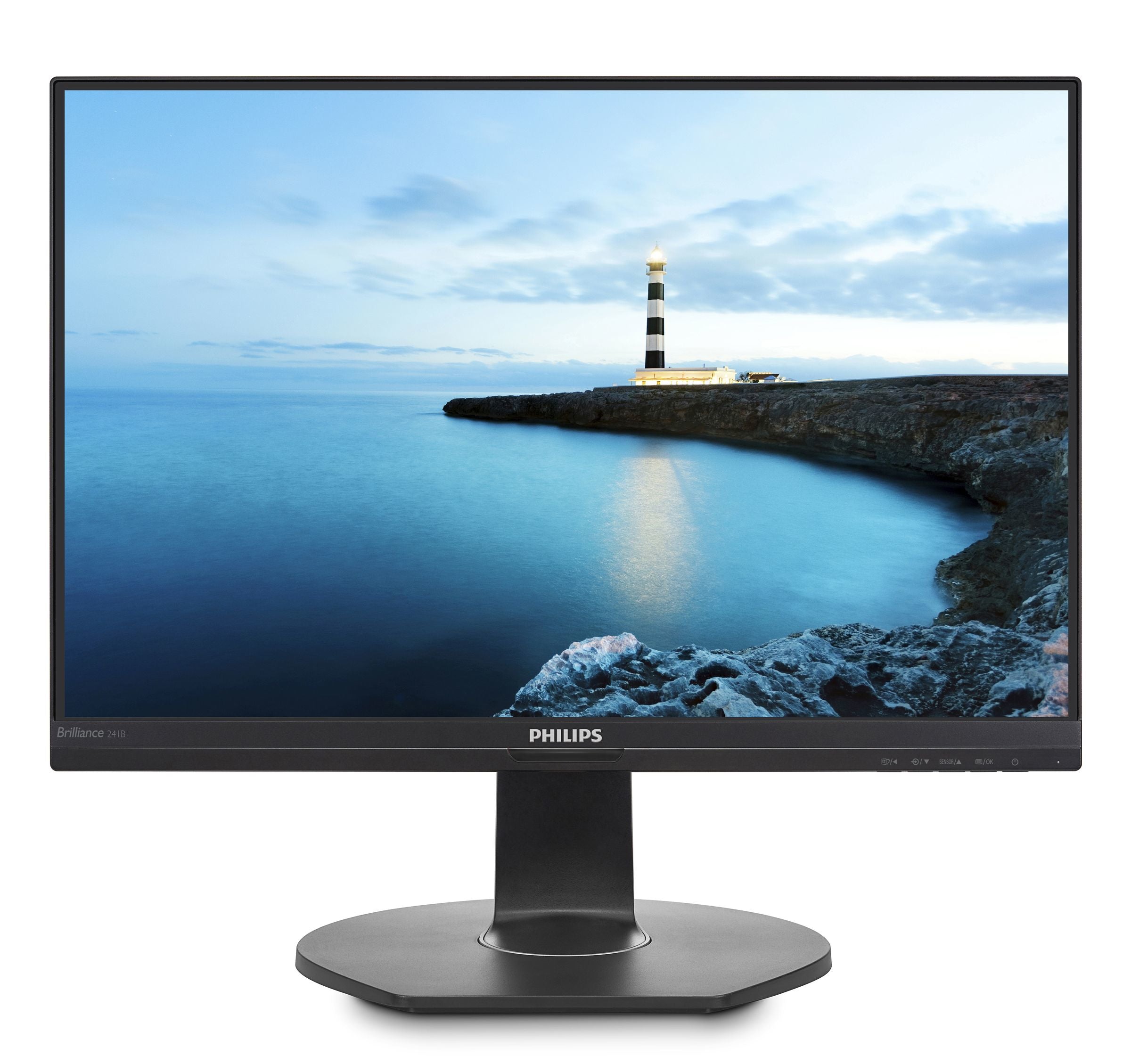 Philips 23.8" Full HD Computer Monitor, LED Display, Black - 241B7QUPBEB