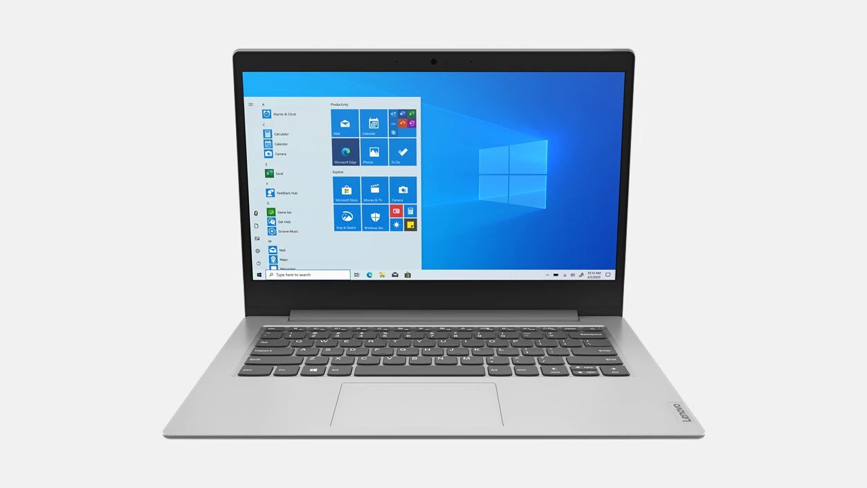 Lenovo IdeaPad 1 14ADA05 14" FHD Notebook, AMD Athlon Silver 3050e, 1.40GHz, 4GB RAM, 128GB SSD, Win10H-S - 82GW001AUS (Refurbished)