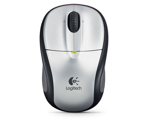 Logitech M325 Laser Wireless Mouse, Optical, RF Wireless, USB, 1000 DPI, Silver- 910-002332