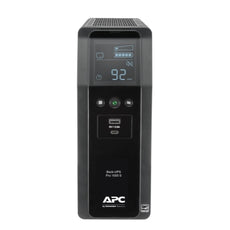 APC Back-UPS Pro BR 1000VA, SineWave, Line-Interactive, 10 Outlets, 2 USB Charging Ports, LCD interface - BR1000MS