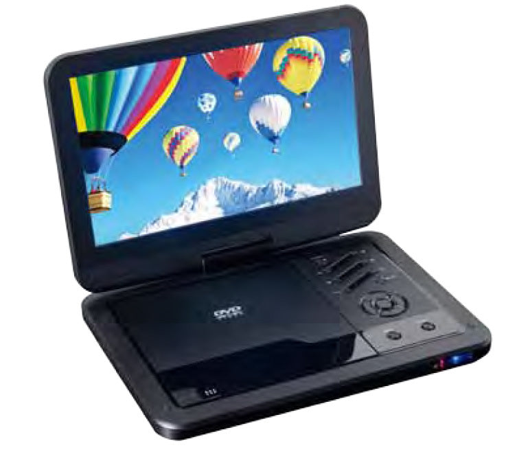 Supersonic SC-1710DVD Portable DVD Player - 10.1" Display - 1024 x 600 (SC-1710DVD)