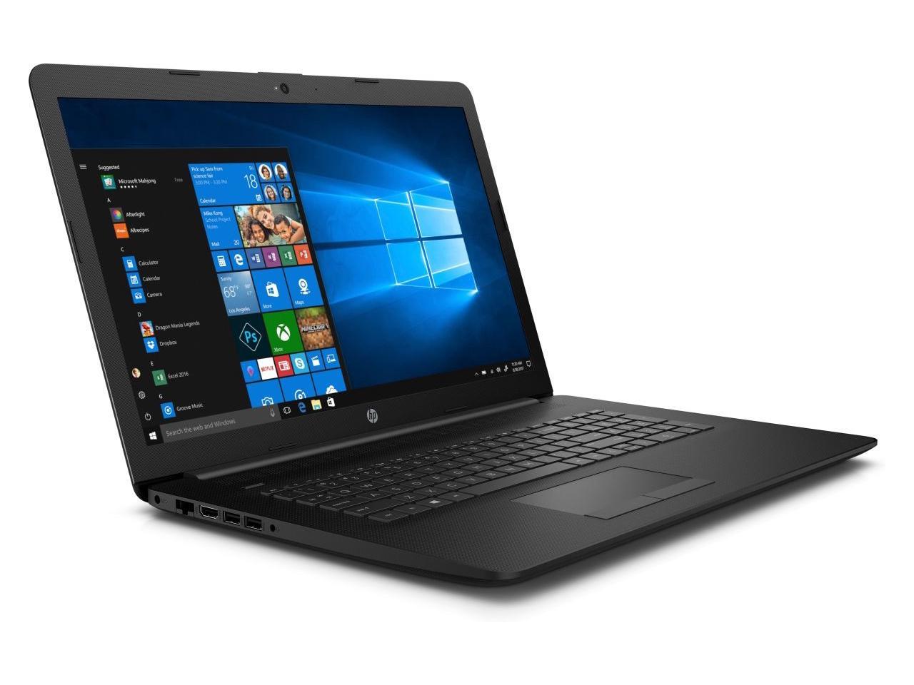 HP 17z-ca300 17.3" HD+ Notebook, AMD R5-4500U, 2.30GHz, 12GB RAM, 256GB SSD, W10H - 492W5U8#ABA (Certified Refurbished)
