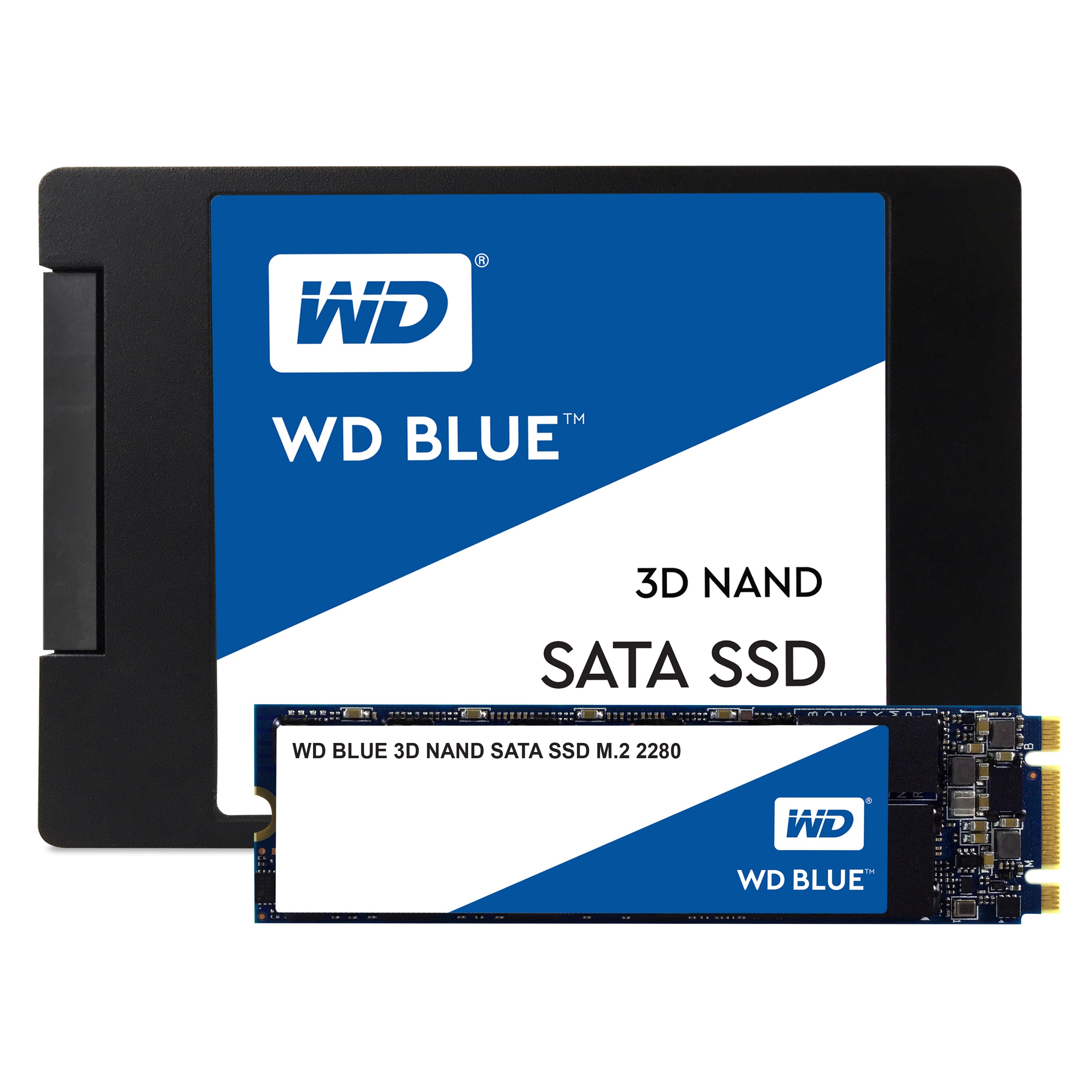 Western Digital Blue 3D NAND 250GB PC SSD - SATA III 6 Gb/s 2.5"/7mm Solid State Drive
