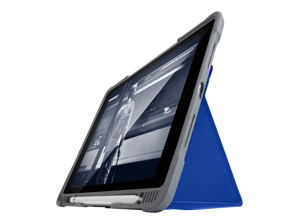STM Goods Dux Plus Duo Carrying Case for Apple iPad Air (3rd Gen)/iPad Pro 10.5" Tablet, Blue - STM-222-237JV-03