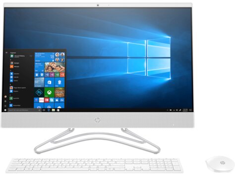 HP 24-f0079c 23.8" FHD All-in-One Computer, Intel i3-9100T, 3.10GHz, 12GB RAM, 1TB HDD, Win10H - 5QB12AA#ABL (Certified Refurbished)