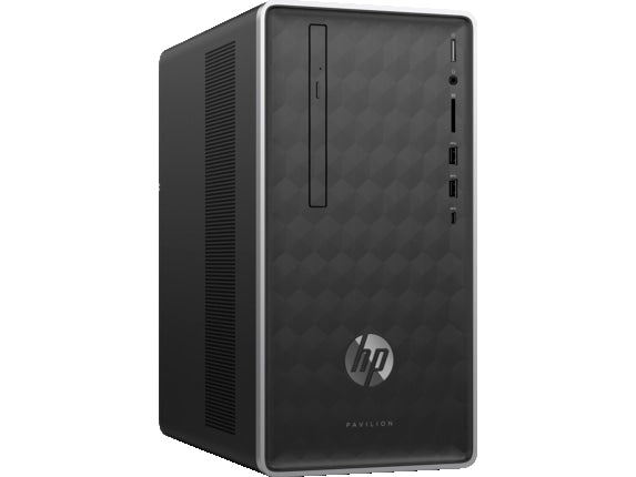 HP Pavilion 590-p0045xt Mini Tower Desktop PC, Intel Core i7-8700, 3.20GHz, 8GB RAM, 1TB HDD, Windows 10 Home 64-Bit - X6C28AA#ABA (Certified Refurbished)