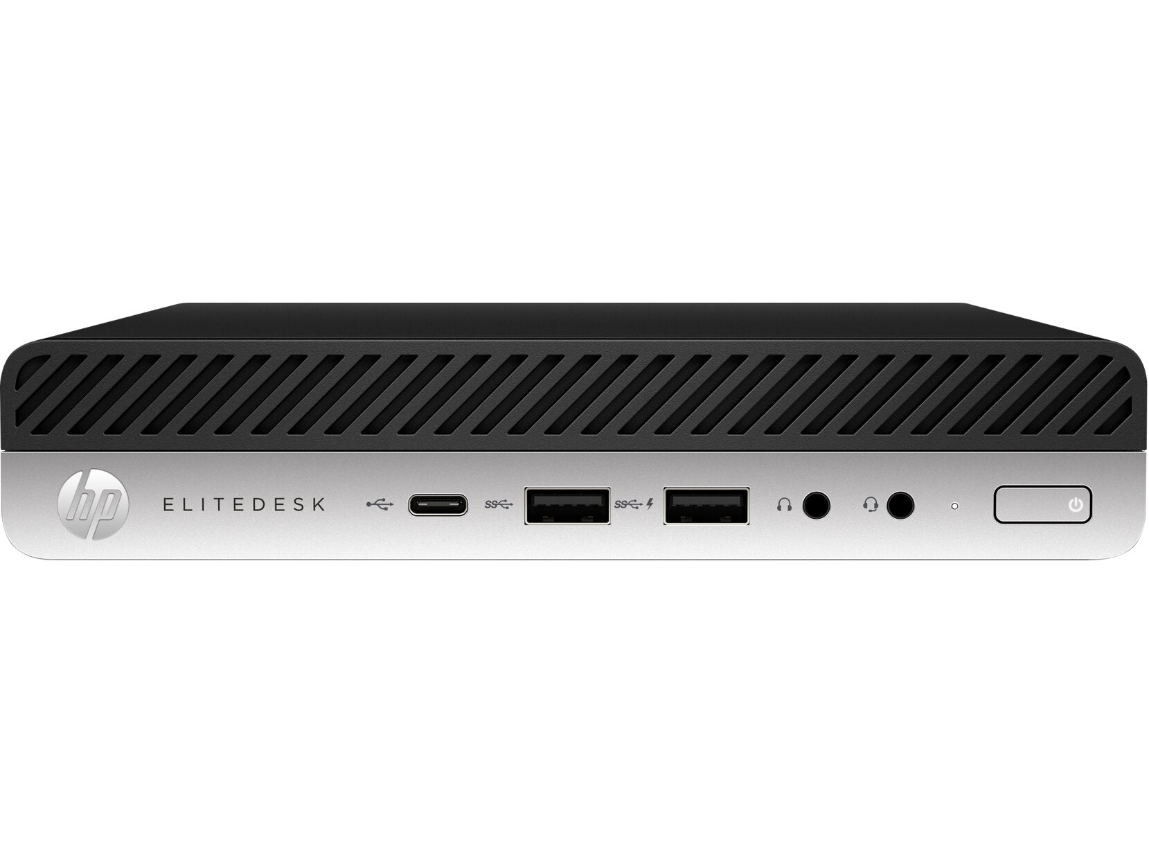 HP EliteDesk 800-G4 Mini Desktop, Intel i5-8500T, 2.10GHz, 8GB RAM, 1TB HDD, Win10P - 4CD93UT#ABA (Certified Refurbished)