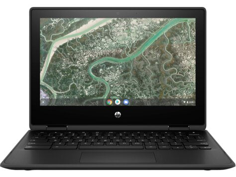 HP Chromebook x360 11MK G3 EE 11.6" HD Convertible Notebook, MediaTek MT8183, 2.0GHz, 8GB RAM, 64GB eMMC, ChromeOS - 349Y7UT#ABA (Certified Refurbished)