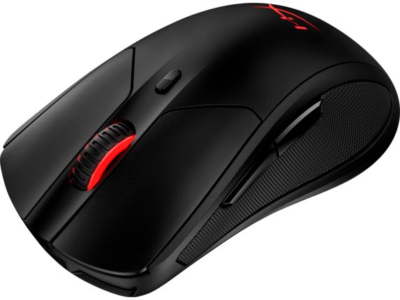 HP HyperX Pulsefire Dart Wireless Gaming Mouse, 16000 dpi, 6 Buttons, 2.4GHz, Black - 4P5Q4AA