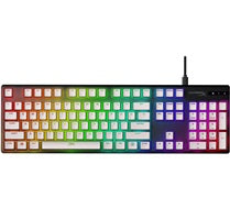HP HyperX Pudding Keycaps (US Layout), Full Key Set, PBT, White - 4P5P5AA#ABA