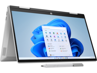 HP Pavilion X360 14t-dy000 14" HD Convertible Notebook, Intel i3-1125G4, 2.0GHz, 8GB RAM, 256GB SSD, Win10H - 58C09U8#ABA (Certified Refurbished)