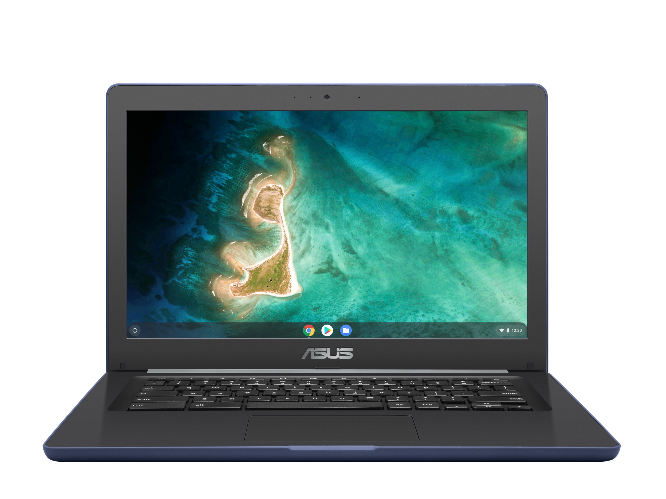Asus C403 14" HD Rugged Chromebook, Intel Celeron N3350, 1.10GHz, 4GB RAM, 32GB eMMC, Chrome OS - C403NA-YH02-BL