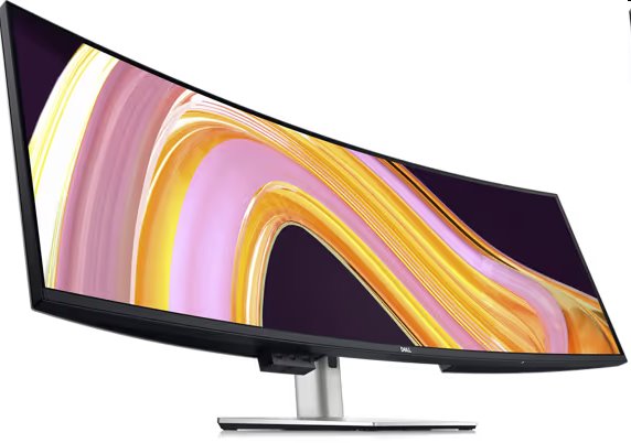 Dell UltraSharp U4924DW 49" Dual QHD Curved Monitor, 32:9, 5MS, 2000:1-Contrast - DELL-U4924DW (Refurbished)