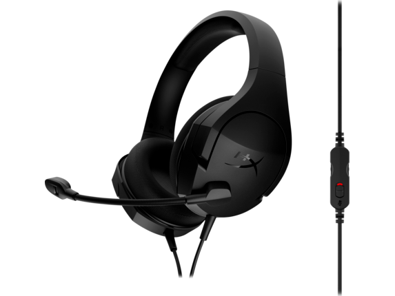 HP HyperX Cloud Stinger Core Gaming Headset, Wired, Black - 4P4F4AA
