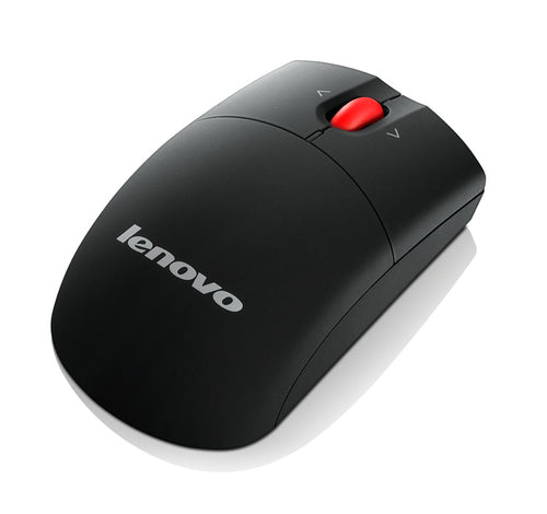 Lenovo Laser Wireless Mouse, 1600 dpi, Scroll Wheel, 3 Buttons, Ambidextrous - 0A36188