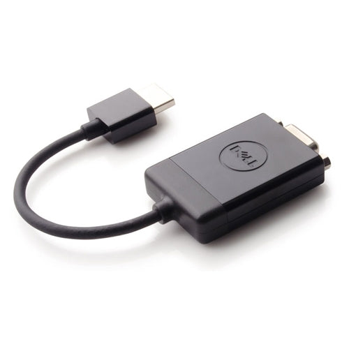 Dell HDMI to VGA Adapter, A/V Cable, Black- DAUBNBC084