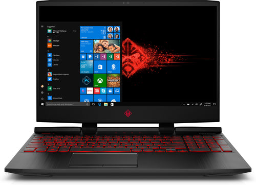 HP OMEN 15-dc1062nr 15.6" Full HD (Non-Touch) Gaming Notebook, Intel Core i5-9300H, 2.40GHz, 12GB RAM, 1TB HDD + 128GB SSD, Windows 10 Home 64-Bit - 7EJ32UA#ABA