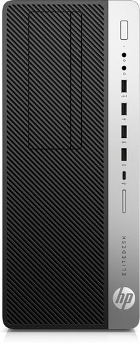 HP EliteDesk 800-G4 Tower Desktop PC, Intel Core i5-8500, 3.00GHz, 16GB RAM, 512GB SSD, Win10P - 4BB92UT#ABA (Certified Refurbished)