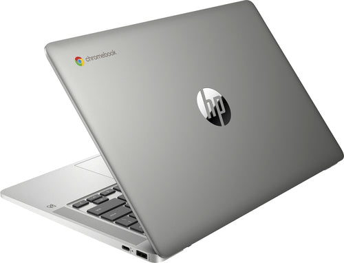 HP 14a-na0200nr 14" HD Chromebook, Intel Celeron N4120, 1.10GHz, 4GB RAM, 64GB eMMC, Chrome OS - 60F57UA#ABA