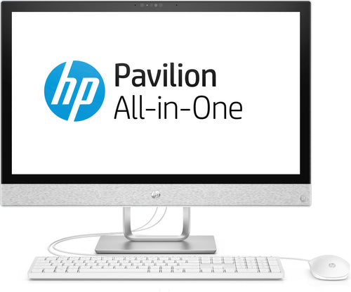 HP Pavilion 24-r149 All-in-One PC, 23.8" FHD (Touchscreen) Display, AMD Ryzen 5, 2.00Ghz, 8GB RAM, 1TB HDD + 128GB SSD, Windows 10 Home 64-Bit, 3LA39AA#ABL (Certified Refurbished)