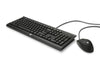HP C2500 Wired Desktop Combo, USB Keyboard and Mouse - H3C53AA#ABA