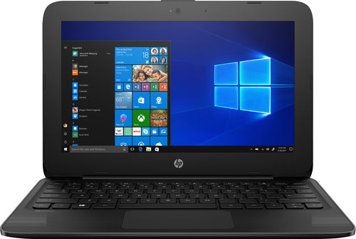 HP Stream 11-ah117wm 11.6" HD (Non-Touch) Laptop, Intel Celeron N4000, 1.10GHz, 4GB RAM, 32GB eMMC, Windows 10 Home in S mode + Office 365 Personal 1-year - 4ND15UA#ABA