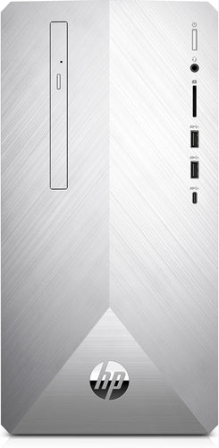 HP Pavilion 595-p0049c Desktop PC Tower, Intel Core i5-8400, 2.80GHz, 8GB RAM, 1TB HDD + 128GB SSD, Windows 10 Home 64-Bit - 3LA46AA#ABL (Certified Refurbished)