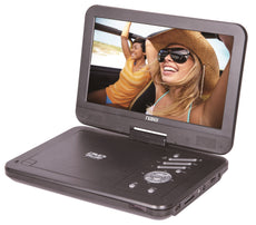 Naxa NPD-1004 Portable DVD Player - 10" Display - Shinny Black  NPD-1004