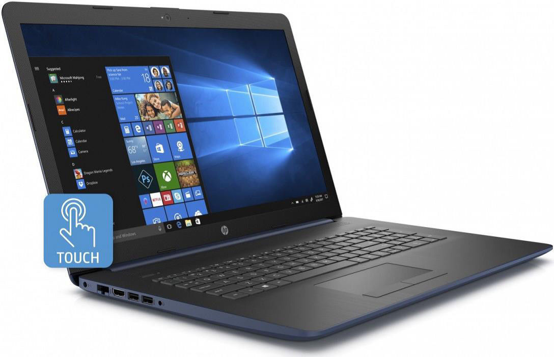 HP Laptop 17-by0022cl 17.3" HD+ Intel Core i5 12GB RAM 1TB SATA Windows 10 Home Blue 4SA72UA#ABA
