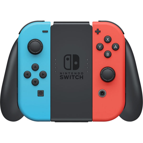 Nintendo Switch with Neon Blue and Neon Red Controllers HACSKABAA