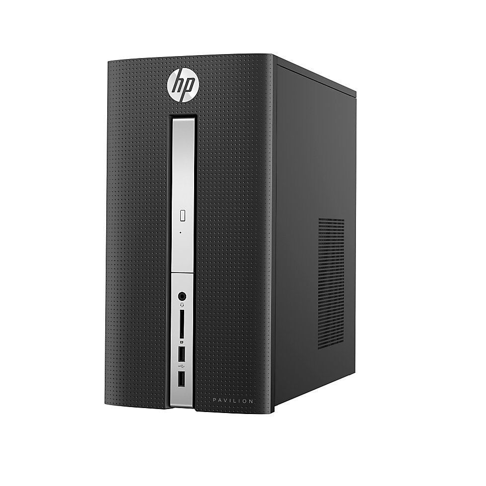HP Pavilion 510-P017C Desktop PC MT AMD:A12-9800 3.80GHz 8GB RAM 2TB HDD Windows 10 Home + Office Home & Student 2019