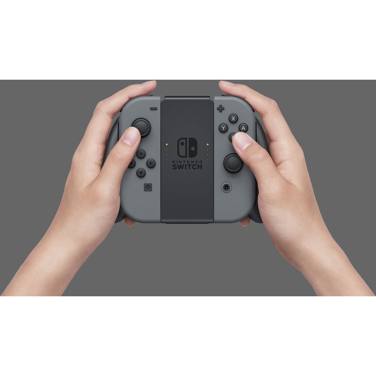 Nintendo Switch with Gray Joy-Controllers HACSKAAAA