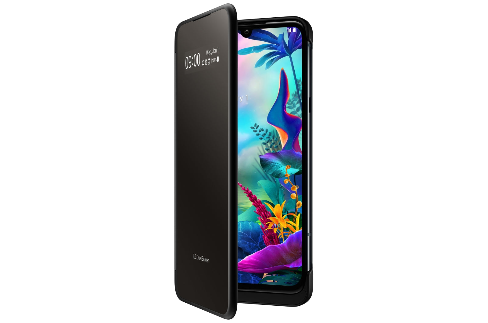 LG G8X ThinQ 6.4" FHD+ 128GB Dual Screen Smartphone, 6GB RAM, Factory Unlocked - LMG850QM7X.AUSABK