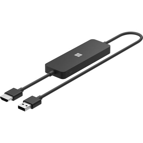 Microsoft 4K Wireless Display Adapter, HDMI, USB, Black - UTH-00001