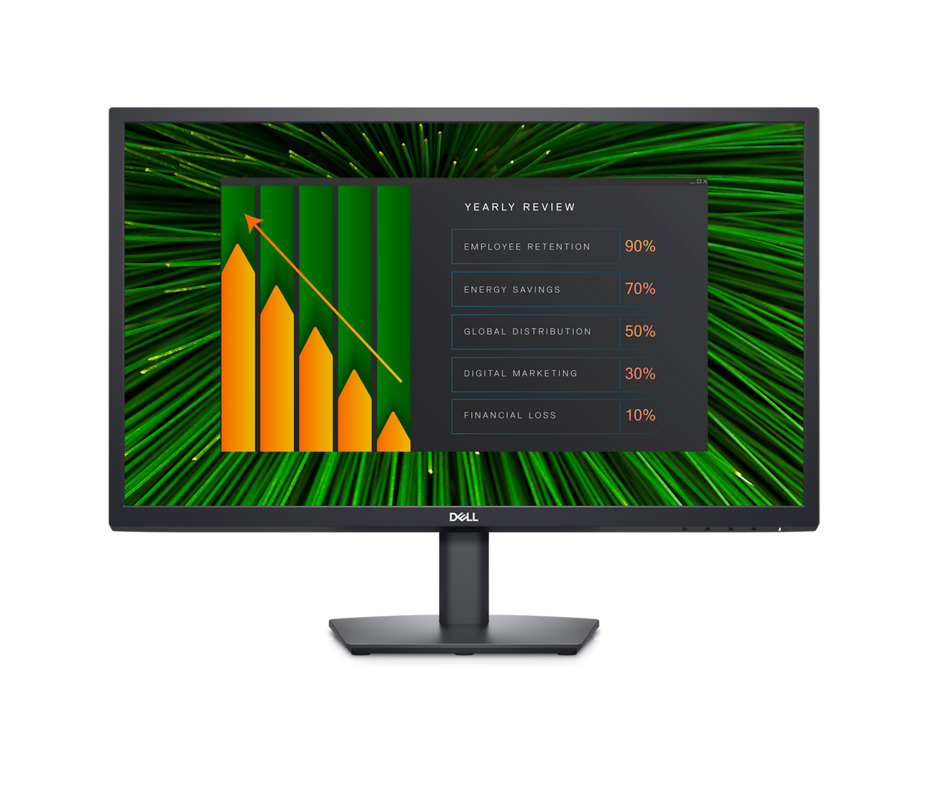 Dell E2423HN 23.8" FHD LED LCD Monitor, 8ms, 16:9, 3000:1-Contrast - DELL-E2423HN (Refurbished)