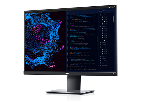 Dell P2421 24.1" WUXGA WLED Monitor, 16:10, 5ms, 1000:1-Contrast - DELL-P2421 (Refurbished)