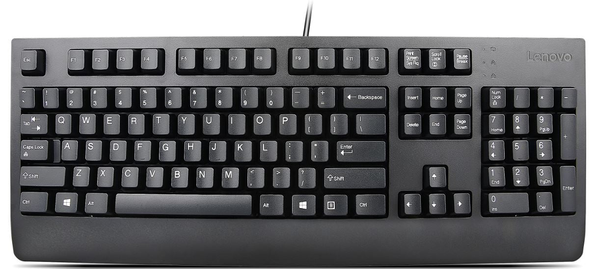 Lenovo Preferred Pro II USB Keyboard, QWERTY, USB Connectivity, Black - 4X30M86879