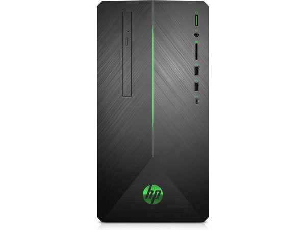 HP Pavilion 690-1009pc Mini Tower Gaming Desktop, Intel i5-9400, 2.90GHz, 8GB RAM, 2TB HDD + 256GB SSD, W10H - 5QA76AA#ABL (Certified Refurbished)