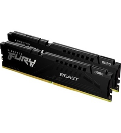 Kingston DDR5 メモリ 4800MHz 16GB x 2 Kingston Fury Beast 16GB (8GB x2) DDR5-4800 Non-ECC Memory Module