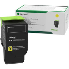Lexmark Yellow High Yield Return Program Toner Cartridge, 2300 Pages Yield - C231HY0