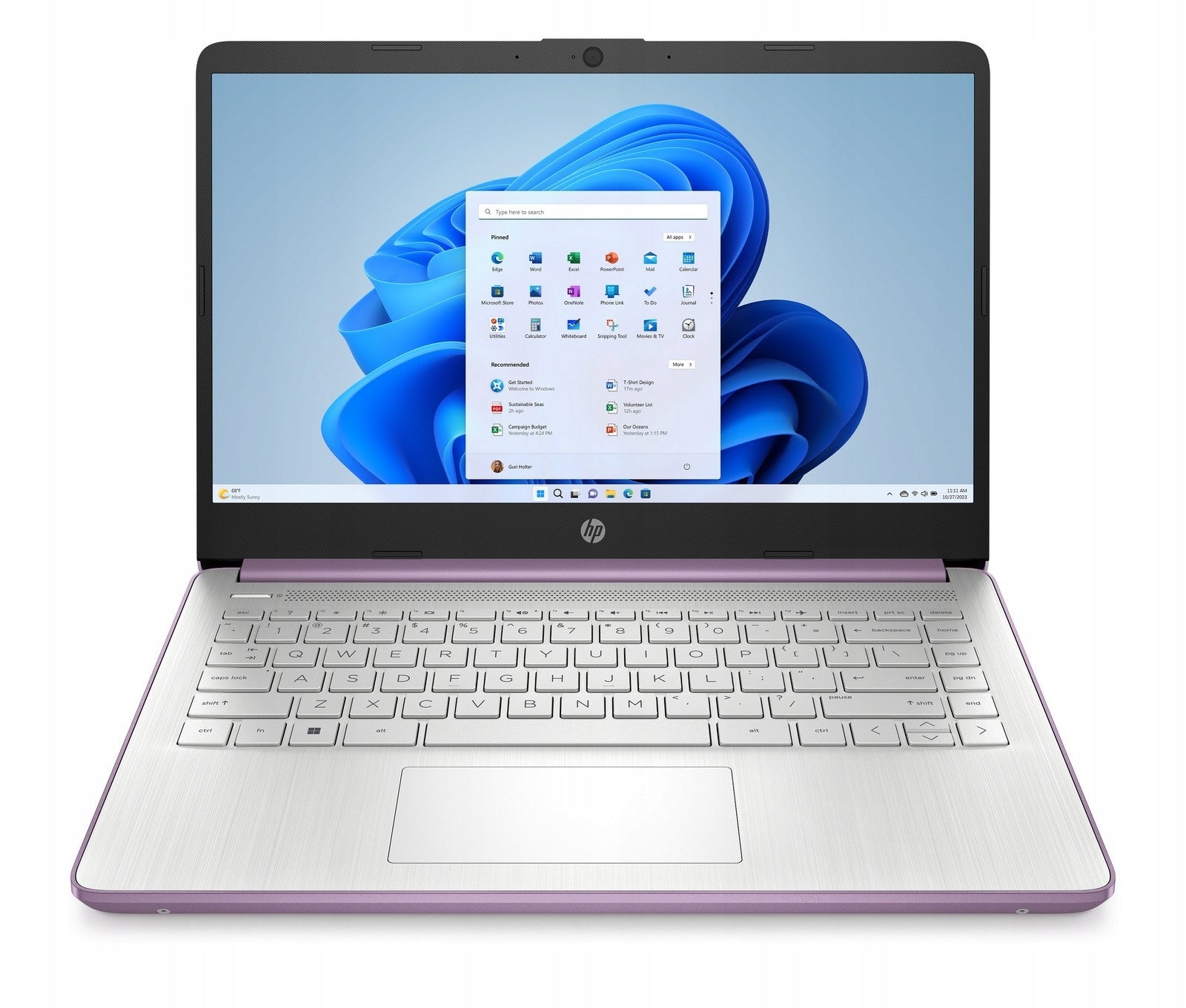 HP 14-dq3024ds 14" HD Notebook, Intel Celeron N4500, 4GB RAM, 64GB eMMC, Win11HS- BK1Q5UA#ABA (Certified Refurbished)