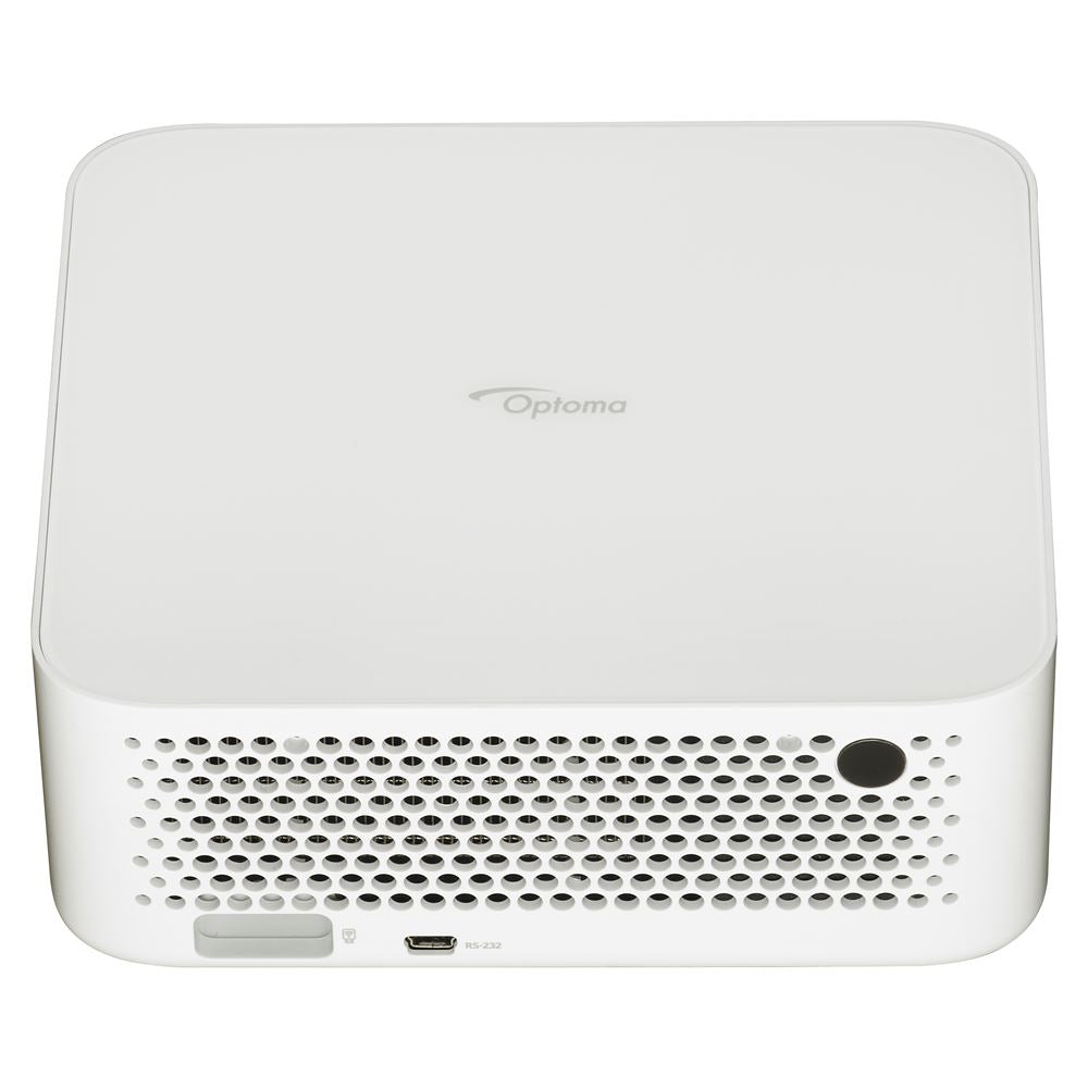 Optoma ML1080ST FHD RGB Triple Laser DLP Projector, 1200-Lumens, 3M:1-Contrast - ML1080STRFBA (Certified Refurbished)