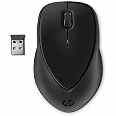 HP Comfort Grip Wireless Mouse, 2.40GHz, Scroll Wheel, USB Receiver - 686121-001