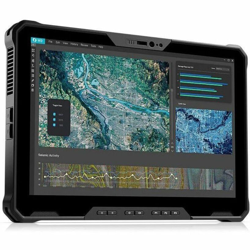 Dell Latitude 7230 12" FHD+ Rugged Extreme Tablet, Intel i5-1240U, 1.10GHz, 16GB RAM, 256GB SSD, Win11P - 3D50C