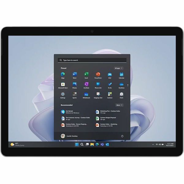 Microsoft Surface Go 4 10.5" PixelSense Tablet, Intel N200, 8GB RAM, 64GB SSD, W11P - XGT-00001