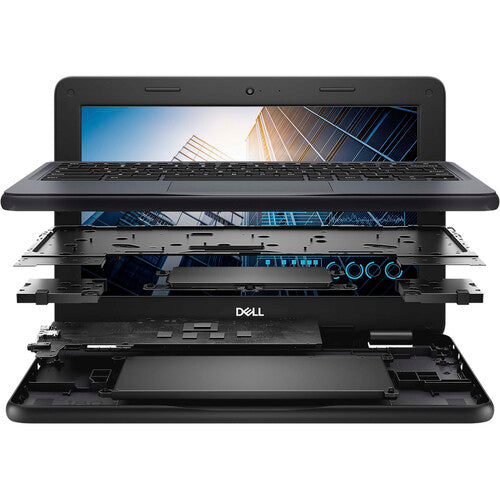 Dell 11 3100 11.6" HD Chromebook, Intel Celeron N4020, 1.10GHz, 4GB RAM, 32GB eMMC, ChromeOS - P30T2019-R (Refurbished)