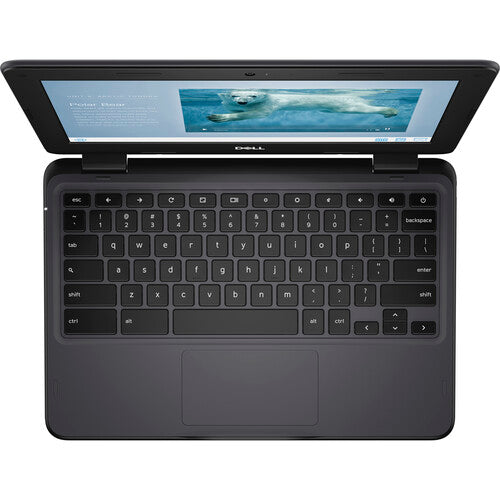 Dell Chromebook 3110 11.6" HD Laptop, Intel Celeron N4500, 1.10GHz, 4GB RAM, 32GB eMMC, ChromeOS - CHB0131514-R0021280-PC