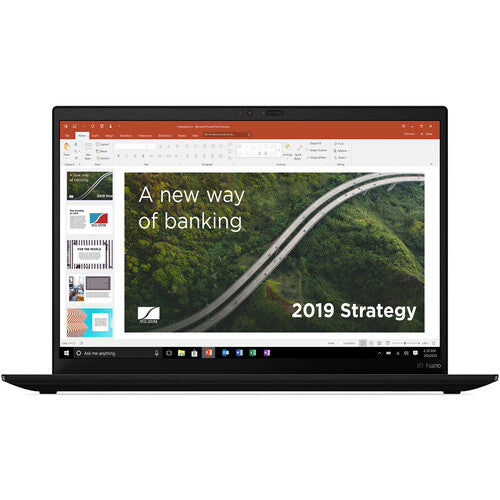 Lenovo ThinkPad X1 Nano Gen 2 13" 2K Notebook, Intel i5-1240P, 1.70GHz, 16GB RAM, 256GB SSD, Win11DG - 21E80031US