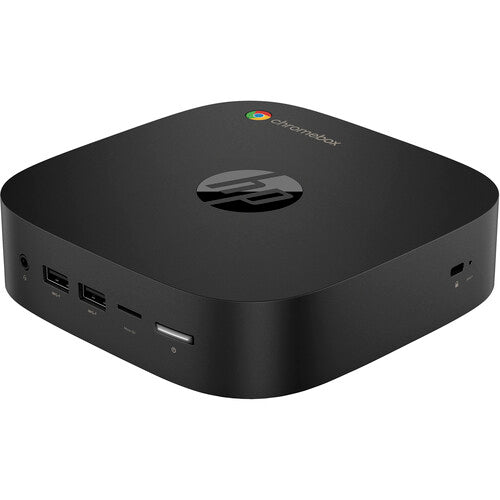 HP Chromebox G4 Mini Desktop, Intel Celeron 7305, 1.10GHz, 4GB RAM, 64GB eMMC, ChromeOS - 8R2T4UT#ABA