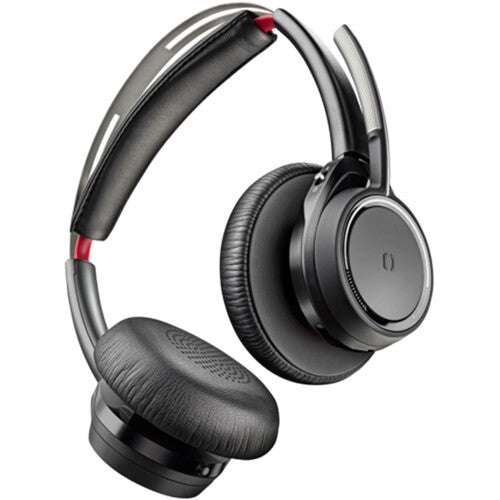 HP Poly Voyager Focus B825 USB-A Headset + Charging Stand, Bluetooth - 7E2M4AA
